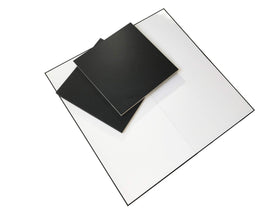 Apostrophe Games blank board 20x20 front view for DIY game design and creativity.