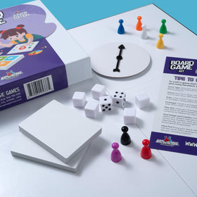 Apostrophe Games Create Your Own Board Game Kit blank box for organizing your game components.