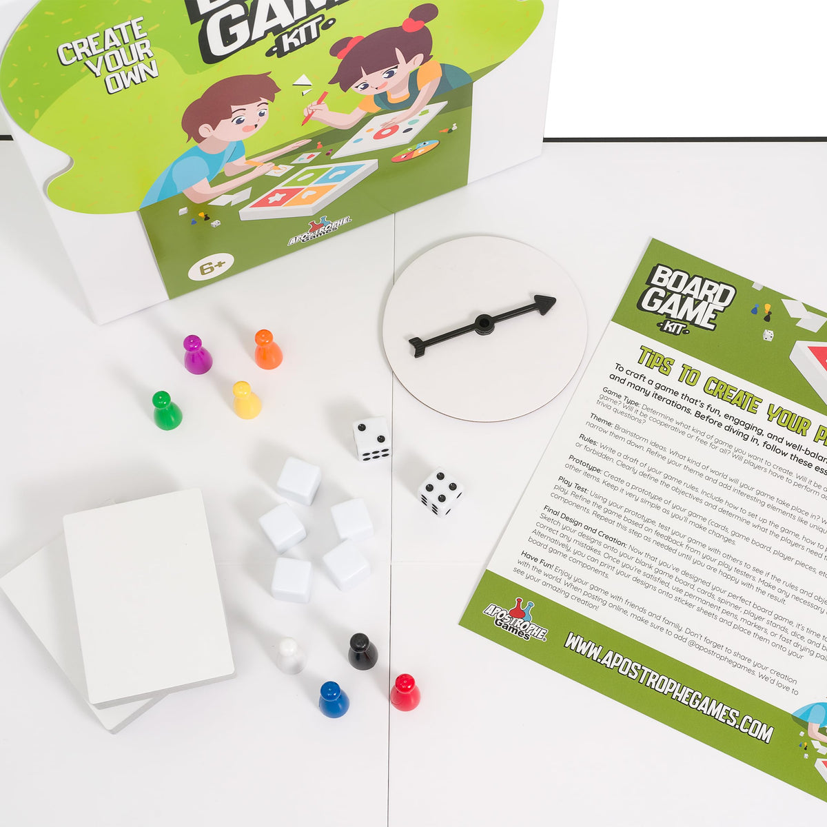Apostrophe Games blank customizable box for organized kit storage