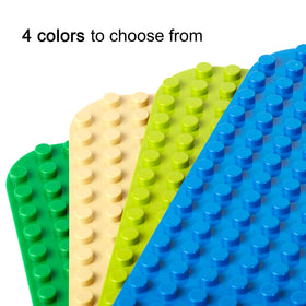 Apostrophe Games light green base plate with versatile color options for creative builds.