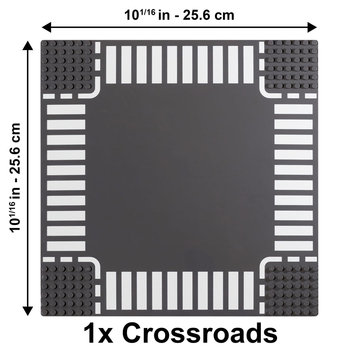 Apostrophe Games road baseplate grid dots underpin precise positioning.