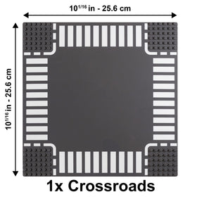 Apostrophe Games road baseplate grid dots underpin precise positioning.