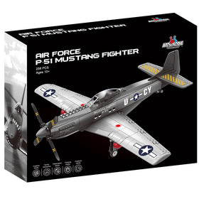 Apostrophe Games P-51 Mustang assembled model for display and creativity