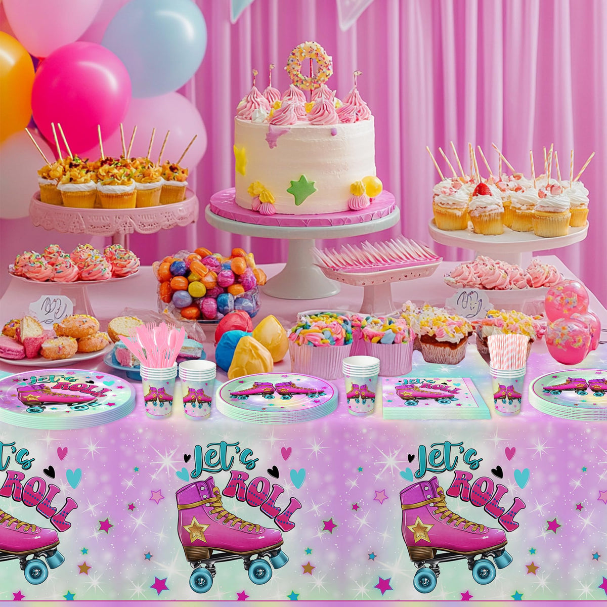 APOWBLS roller skating cutlery provides reliable dining essentials for children’s meals.