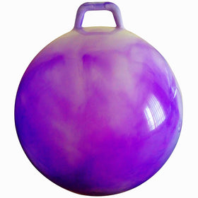 AppleRound Hippity Hoppity Hop Ball with purple cloud design for active indoor outdoor play