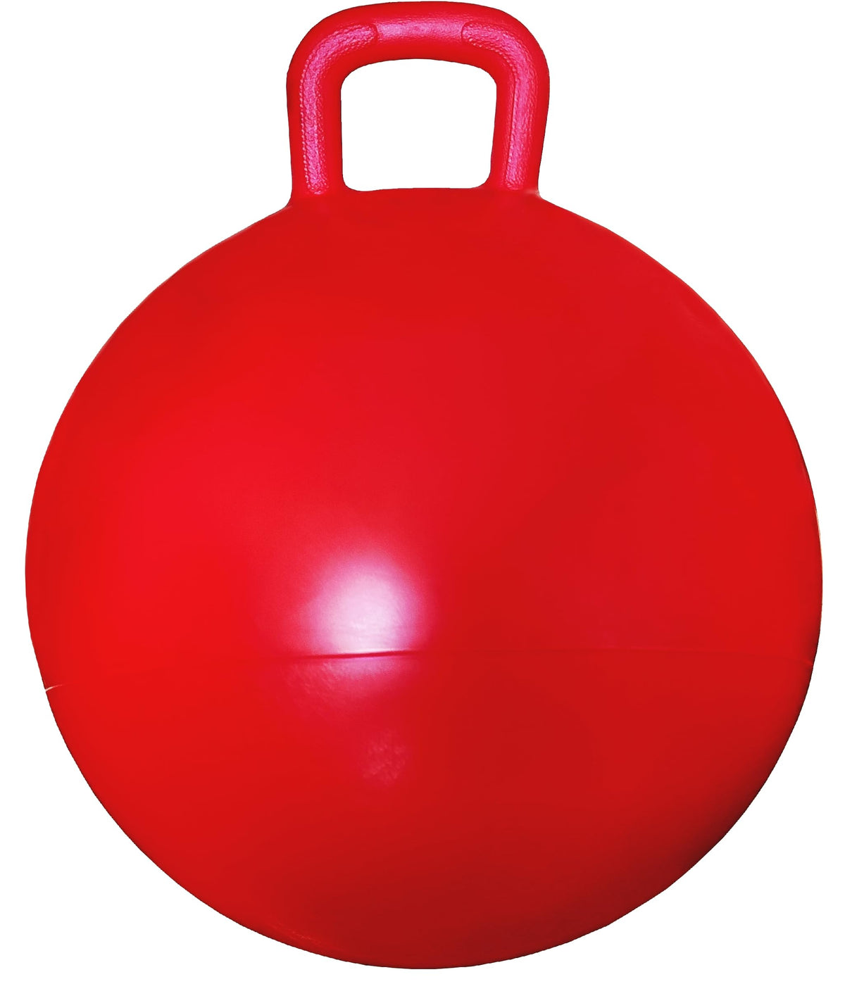 AppleRound Hippity Hoppity red ball for safe indoor play.