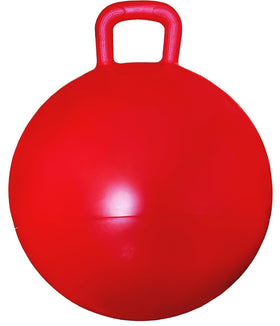 AppleRound Hippity Hoppity red ball for safe indoor play.