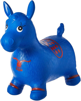 AppleRound horse hopper front view for safe indoor bouncing
