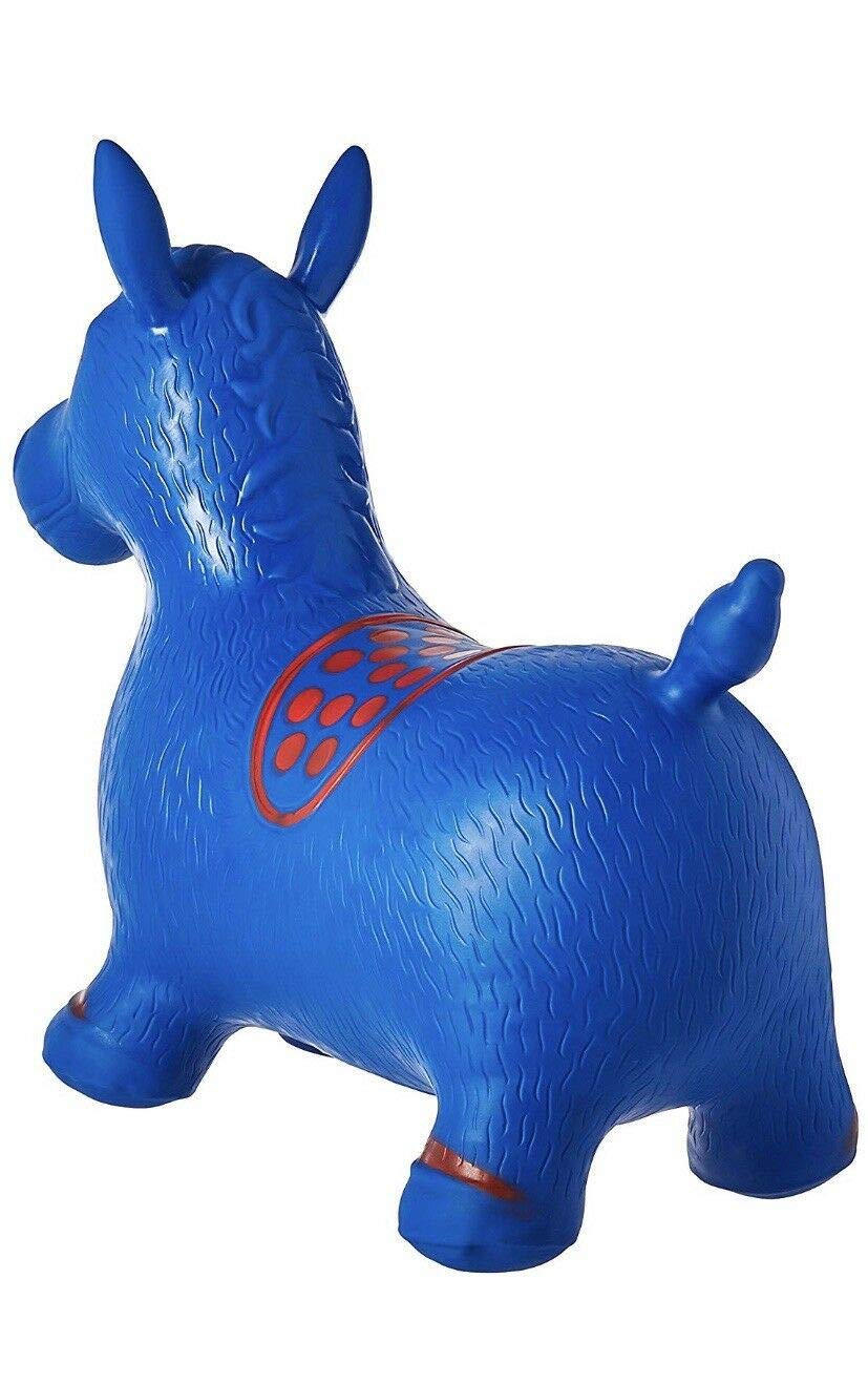 AppleRound horse hopper side view showing comfortable seat height