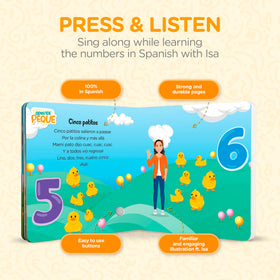 Aprende Peque Isa characters and familiar animals spark imagination.