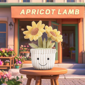 Apricot Lamb baby-friendly-stitching ensures safe play for newborns and toddlers.