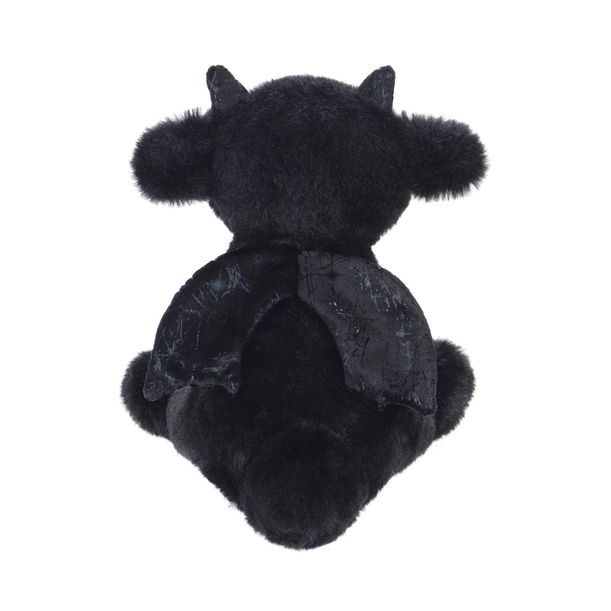 Apricot Lamb Black Dragon plush, comforting travel companion for car rides