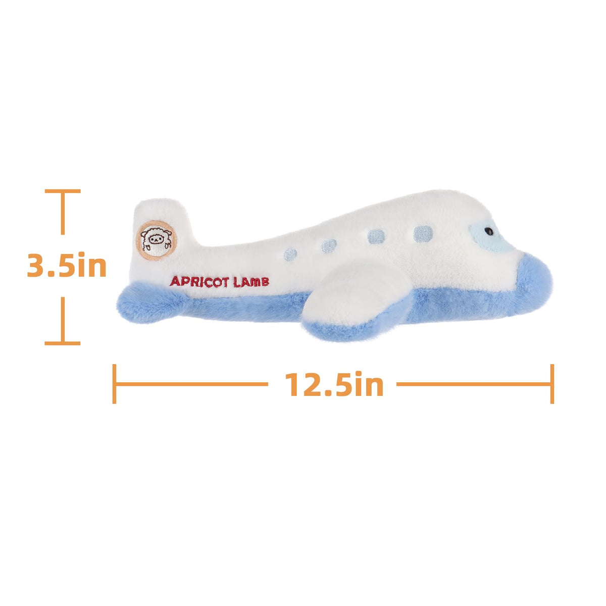 Apricot Lamb Comfort Plane packaging, ready-to-gift presentation.
