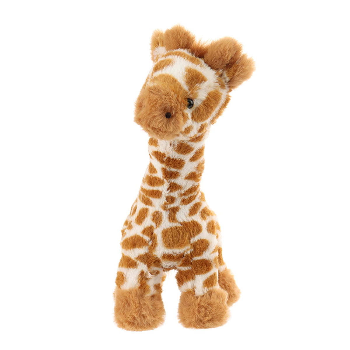 Apricot Lamb compact cuddly toy ideal for travel and outings