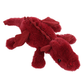 Apricot Lamb easy-clean dragon plush, quick brush and sun-dry care