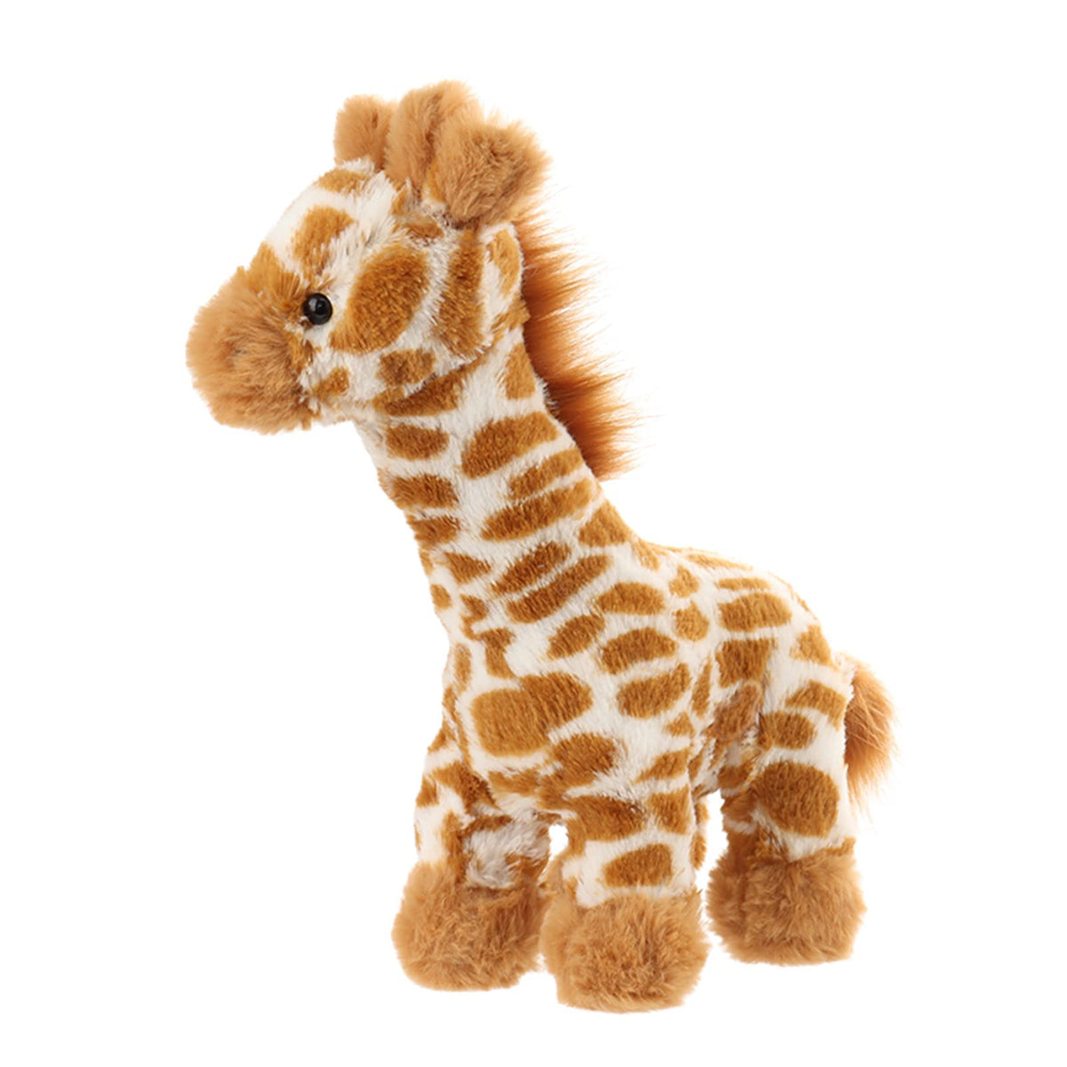 Apricot Lamb giraffe plush 12 inch brown in a cozy nursery for gentle hugs