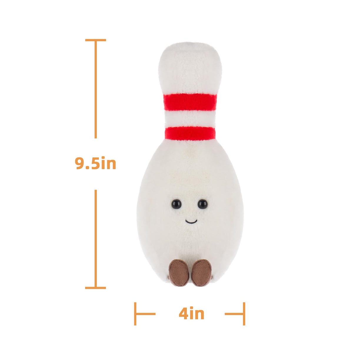 Apricot Lamb Happy Bowling gift-ready plush for birthdays and holidays