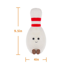Apricot Lamb Happy Bowling gift-ready plush for birthdays and holidays