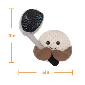 Apricot Lamb Happy Golf care tip image showing air-dry cleaning method.