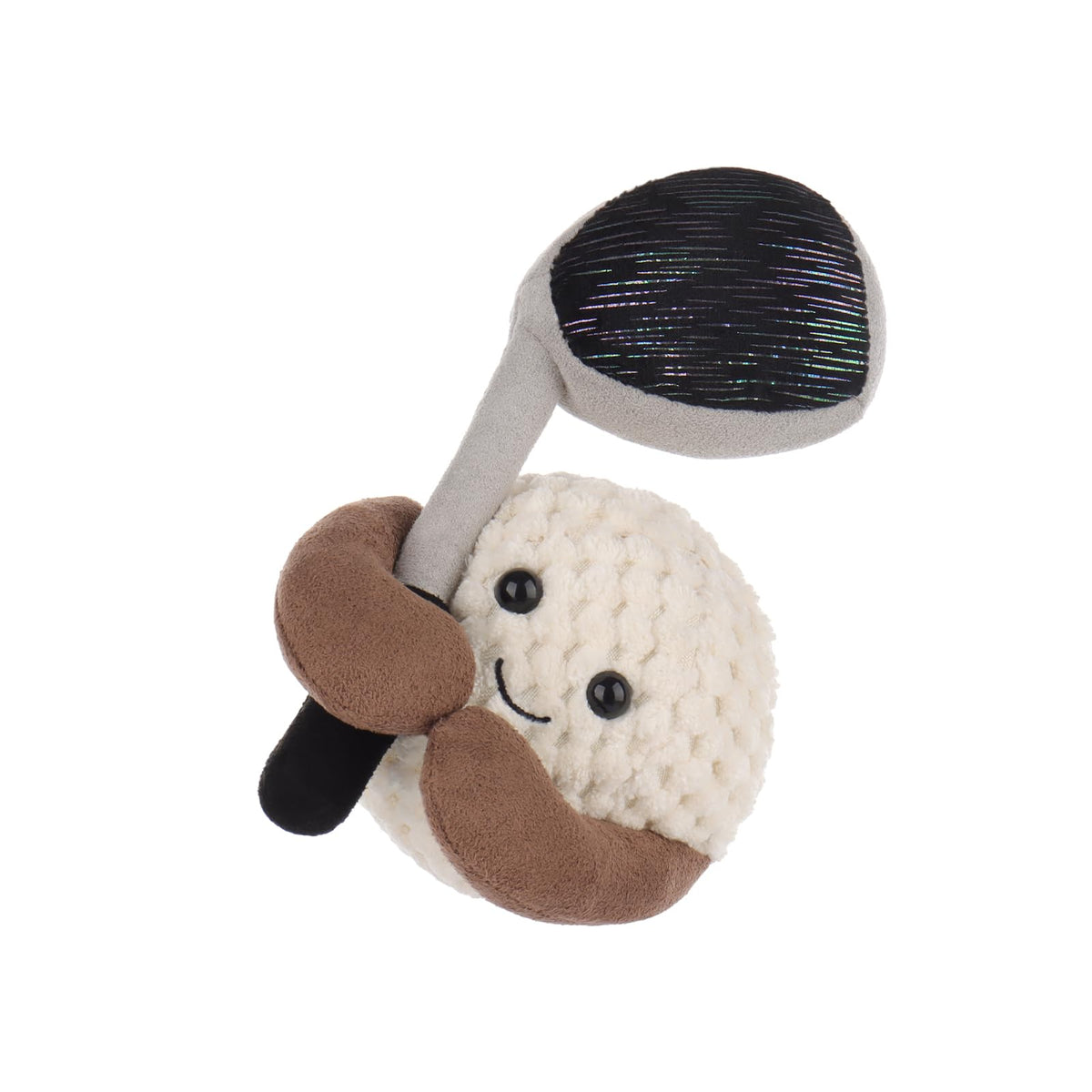 Apricot Lamb Happy Golf travel-friendly companion for car rides and outings.