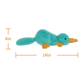 Apricot Lamb Happy Platypus plush blue gift-ready packaging, a thoughtful present for little ones.