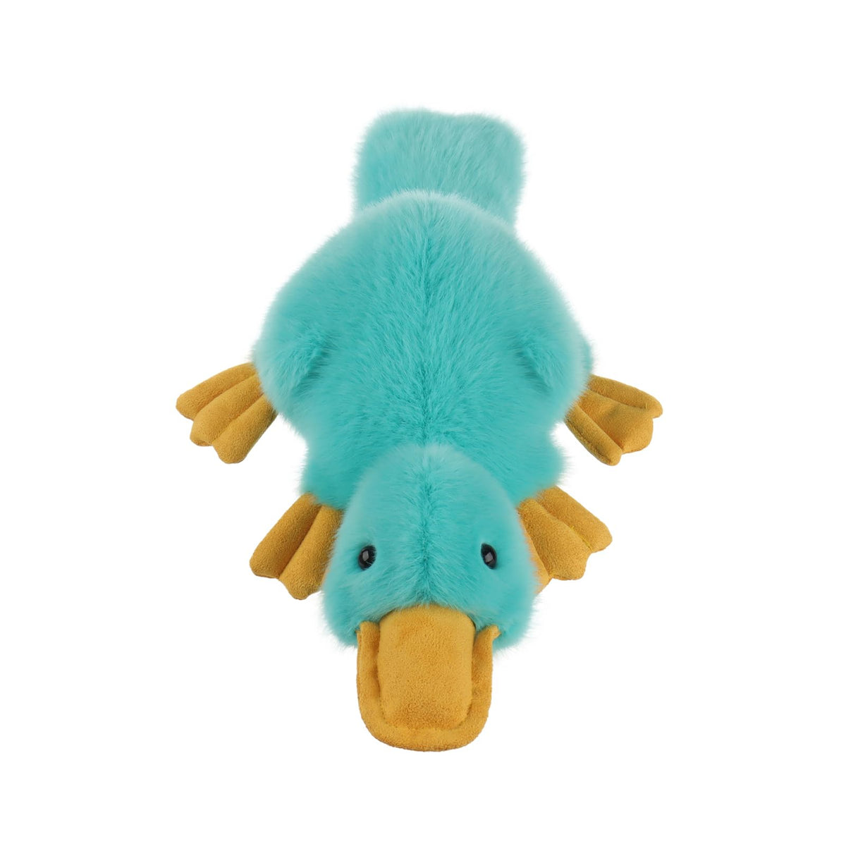 Apricot Lamb Happy Platypus plush blue stitch detail, durable craftsmanship for everyday hugs.
