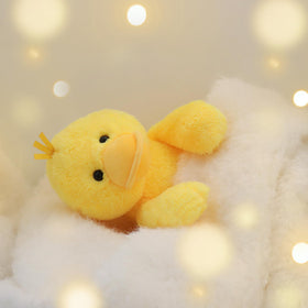 Apricot Lamb kid-friendly duck toy ready for bedtime stories and play