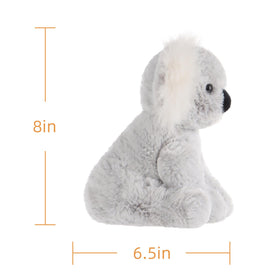 Nursery decor idea featuring Apricot Lamb koala plush.