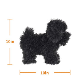 Apricot Lamb outdoor-friendly poodle plush perfect for camping or travel.