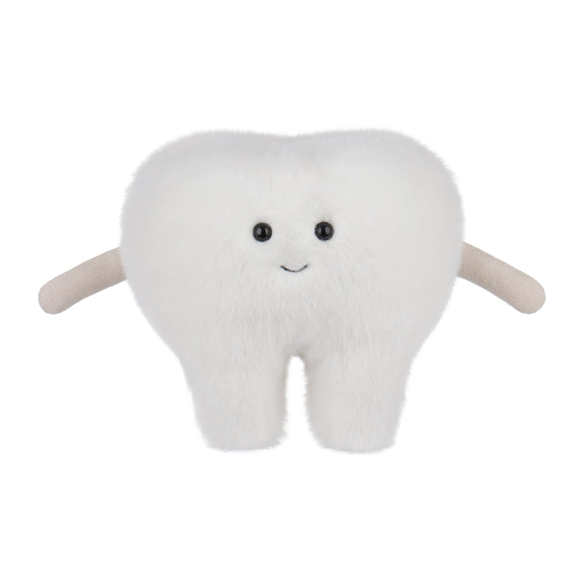 Apricot Lamb plush tooth 10.6-inch cuddly toy for cozy hugs.
