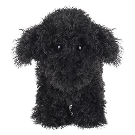 Apricot Lamb poodle plush decor-friendly, adds festive charm to rooms.