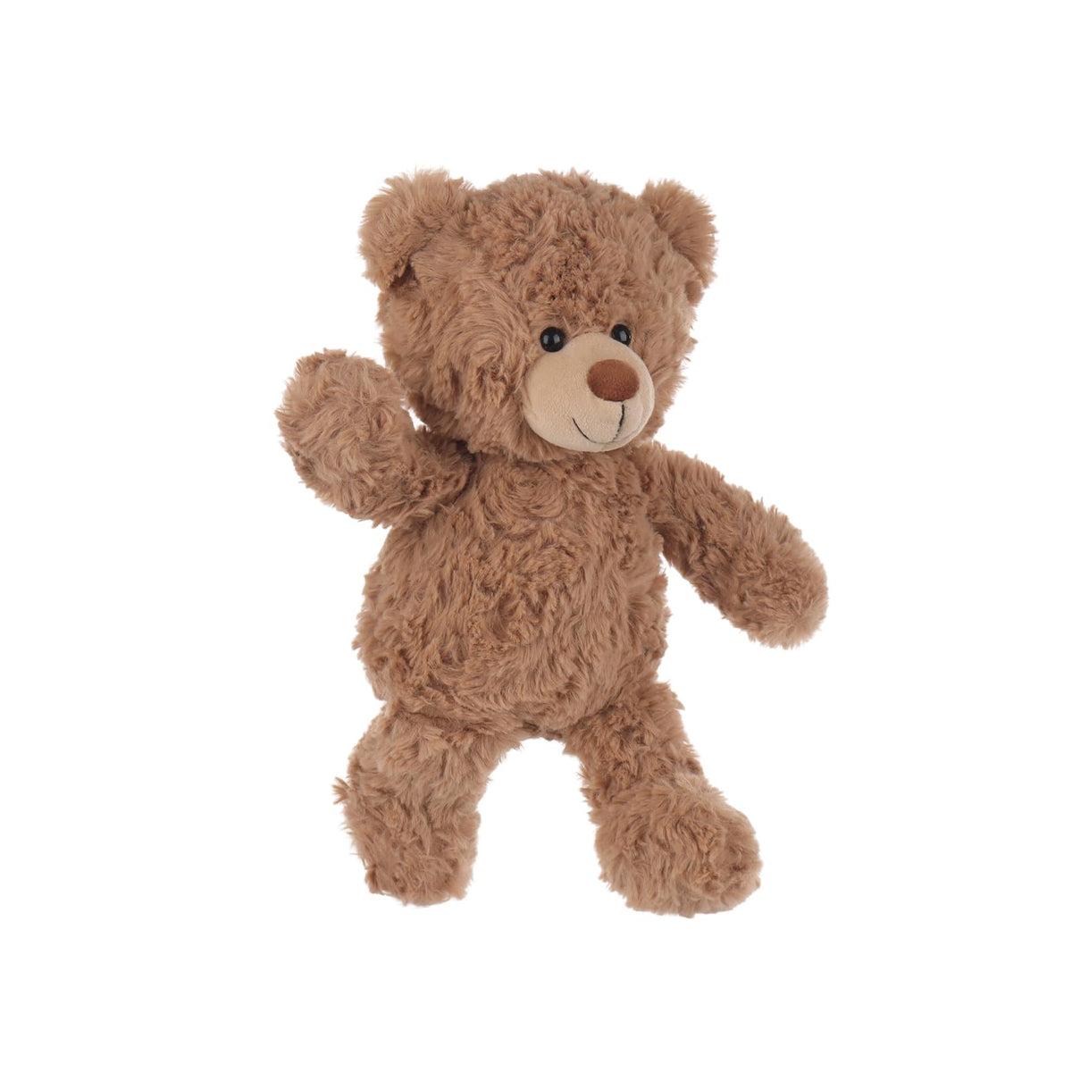 Apricot Lamb plush with soft fluffy fur ideal for gentle touch and cuddle.