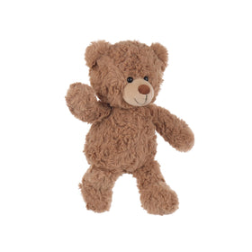 Apricot Lamb plush with soft fluffy fur ideal for gentle touch and cuddle.