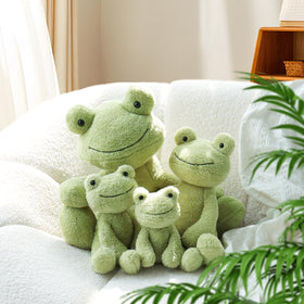 Apricot Lamb velvet texture close-up highlights premium material for gentle cuddling.