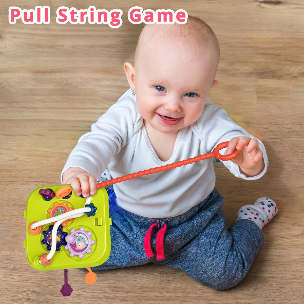 Aprilwolf baby xylophone encourages musical exploration and rhythm in little hands.