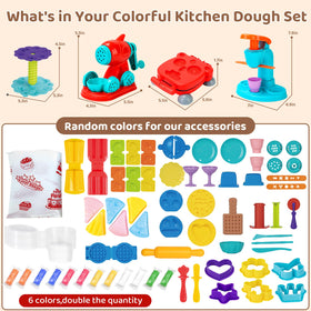 Aprilwolf colorful accessories emphasize color recognition during playtime.