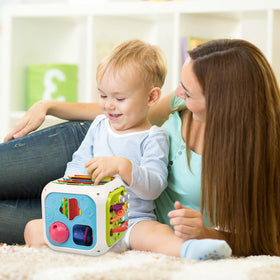 Aprilwolf elastic rope in-out game creates interactive push-and-pull play.