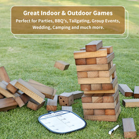 ApudArmis timeless wooden set inspires inclusive group play for teens and adults.