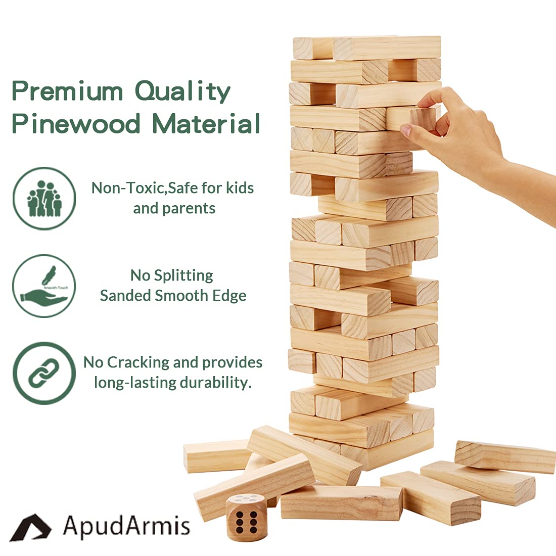 ApudArmis tumble dice to add new rules and fun.
