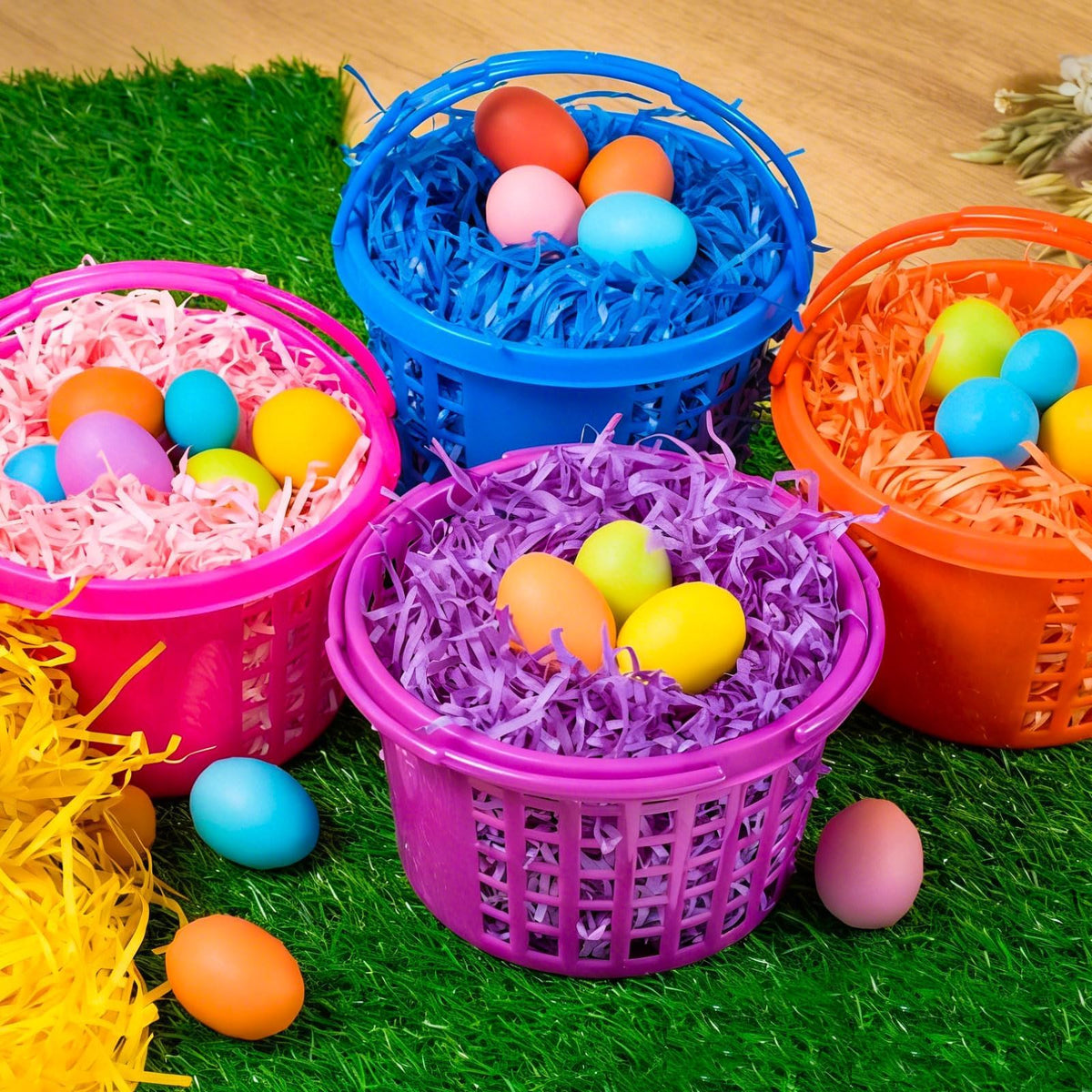 APUDWN Easter basket size 6.7x4.2 inches for portable party favors