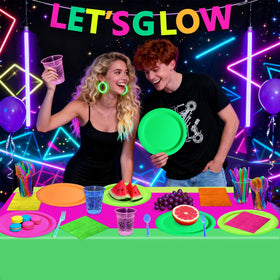 APUXXJUPA neon cups boost party vibes and spill resistance