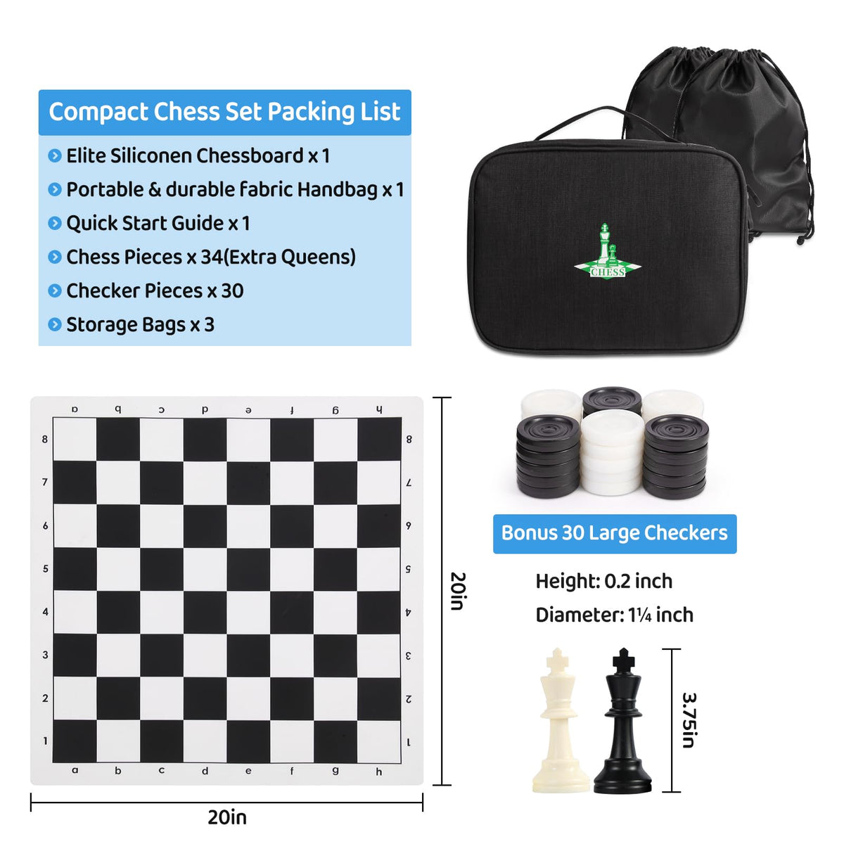 apyr aoma 24 checker pieces for versatile game options
