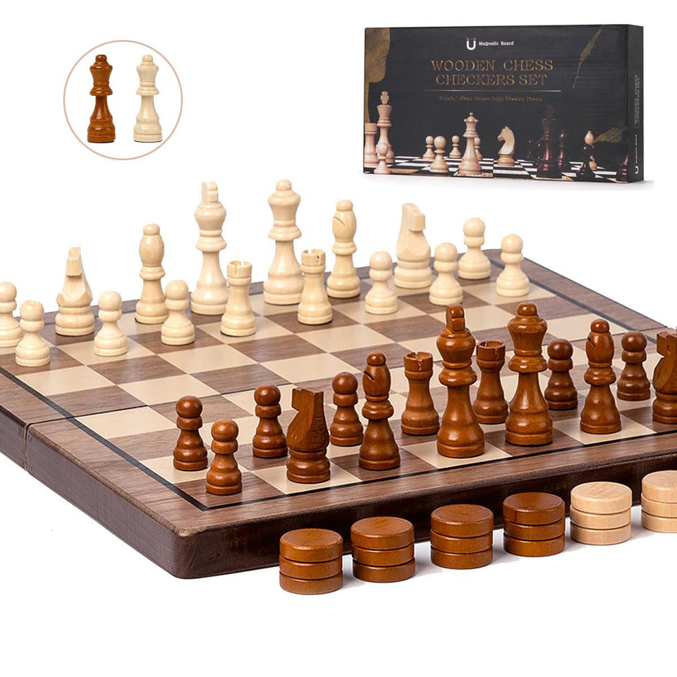 APYR AOMA chess set folding board for easy storage and on-the-go play