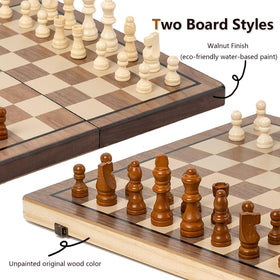 APYR AOMA chess set magnetic pieces offer stable gameplay during travel