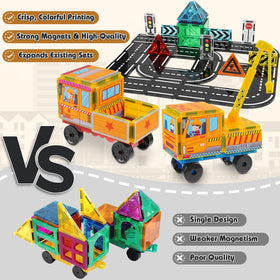 Apyr Aoma magnetic tiles educational play supports color recognition and fine motor skills