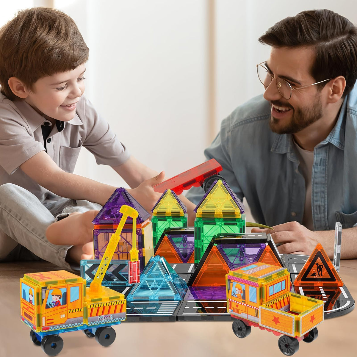 Apyr Aoma magnetic tiles kids engaged play boosts creativity and problem solving