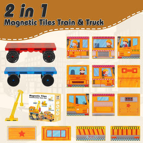 Apyr Aoma magnetic tiles safe durable design keeps little hands secure during building