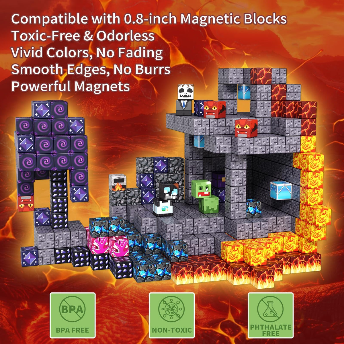 apyr aoma safe non-toxic ABS materials for worry-free kid construction