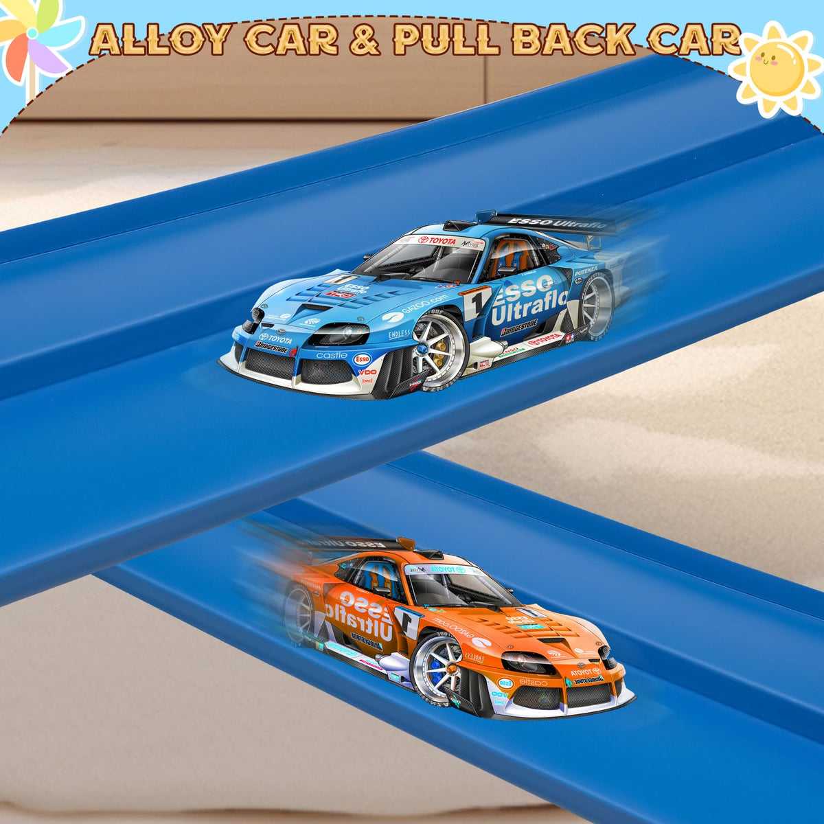 AQFR Flex Track supports up to five players for shared fun.