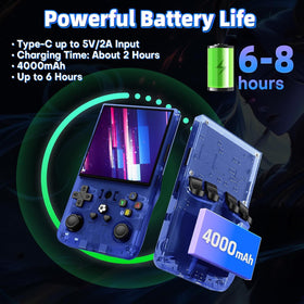 AQHH R36 Max 4000mAh battery demonstrates long play time between charges.